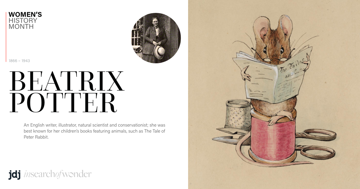 Women's History Month - Beatrix Potter