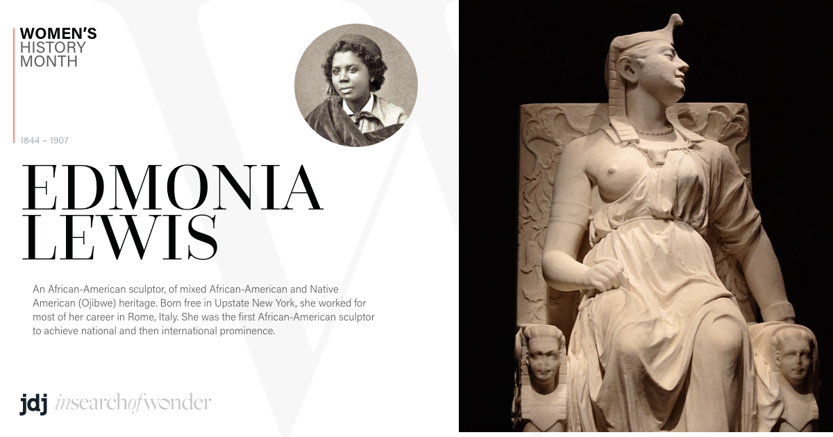 Women's History Month - Edmonia Lewis