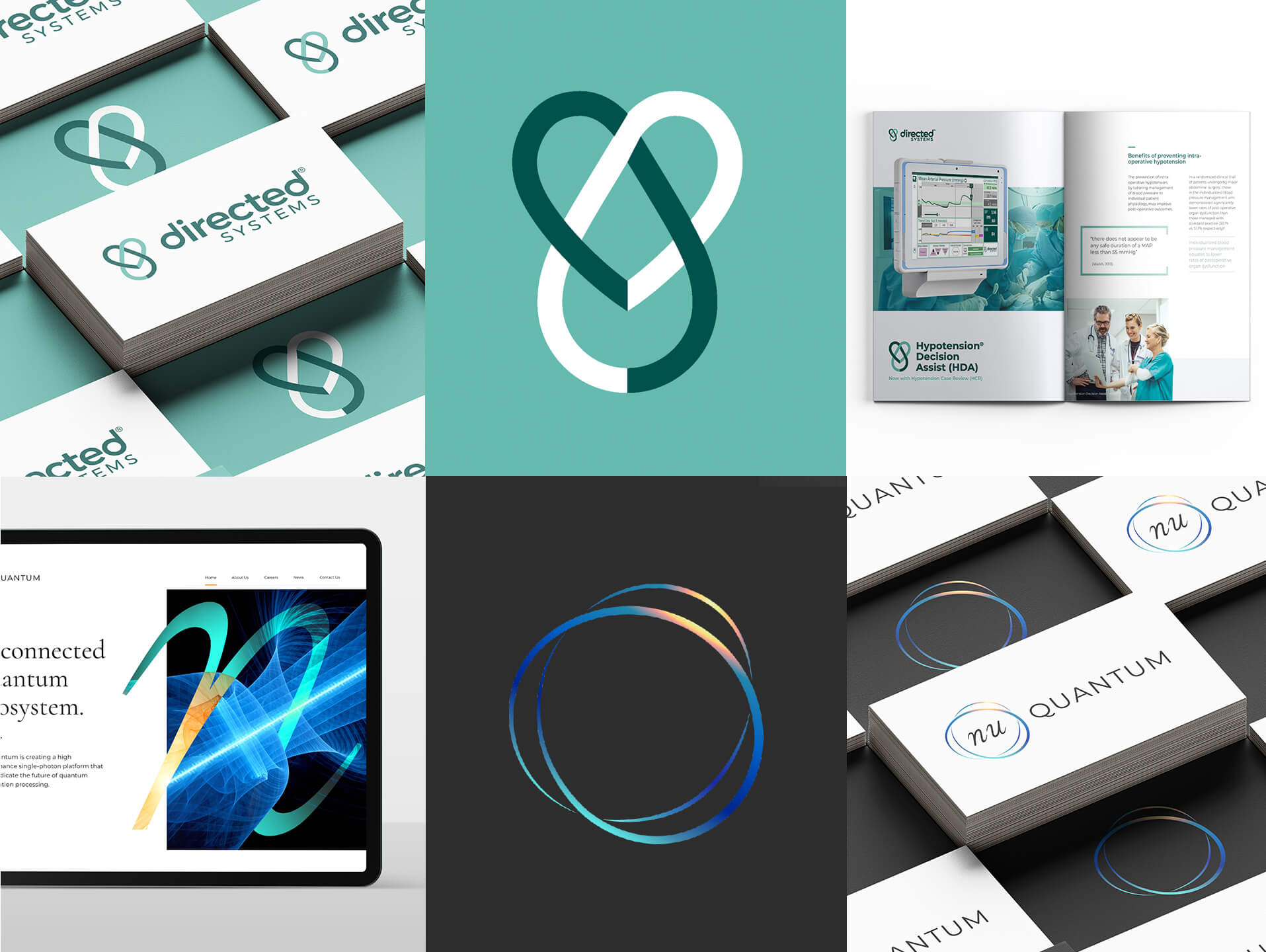 Examples of branding - logo design and business cards