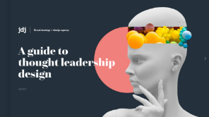 JDJ Creative Thought Leadership Design Guide Cover Mockup