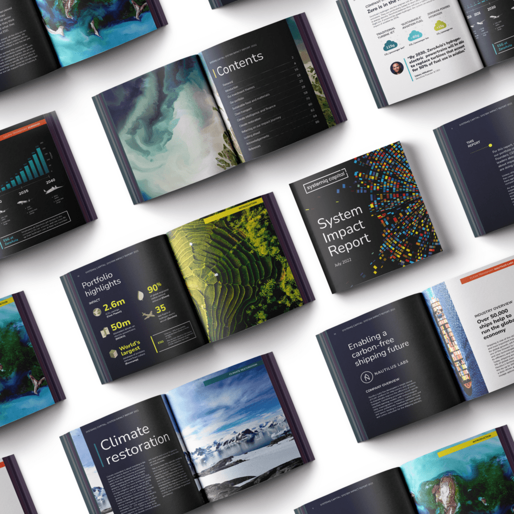 Impact report spreads