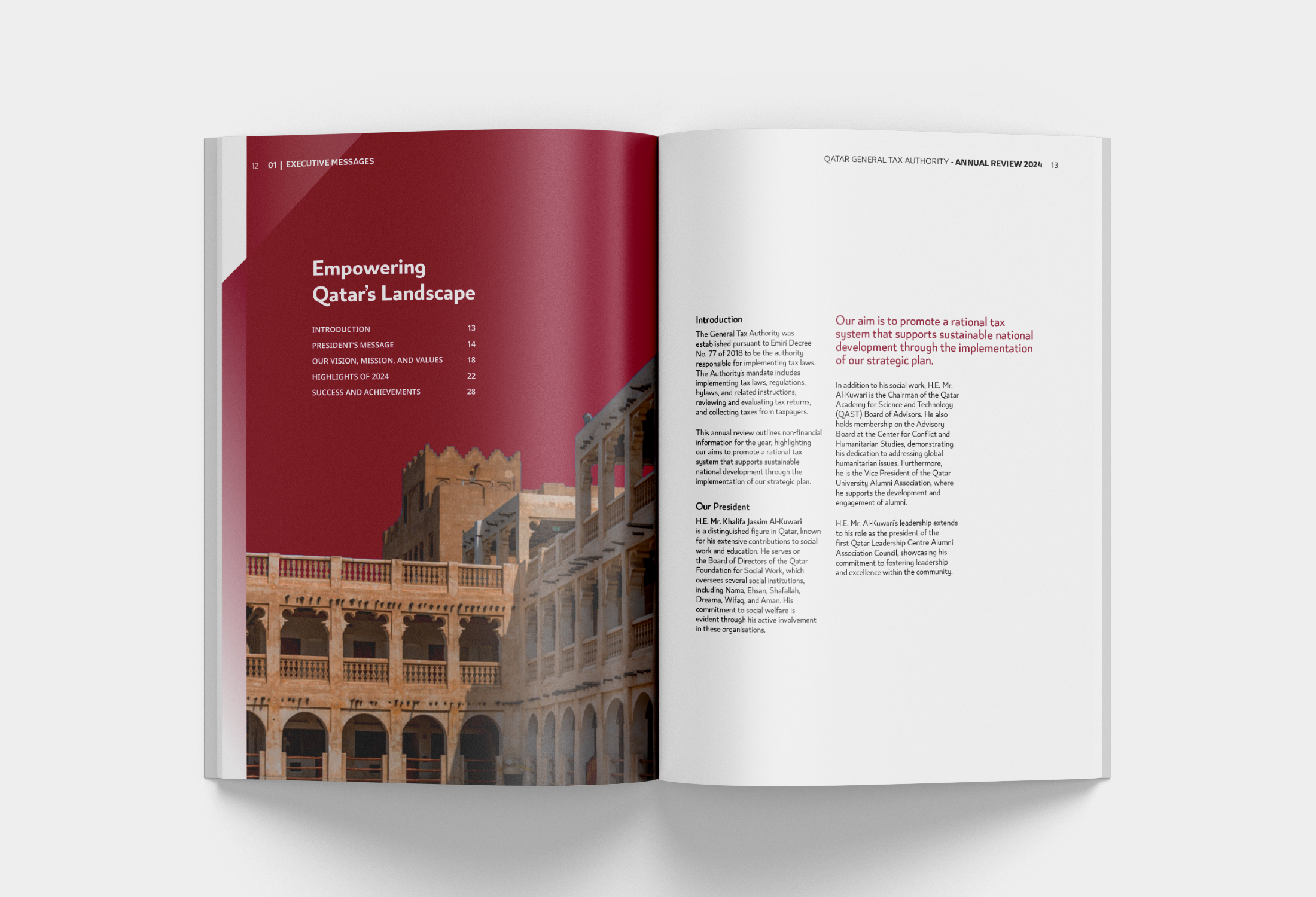Qatar Tax Authority - Layflat 3